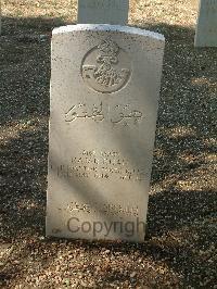 Cassino War Cemetery - Rajab Khan, 